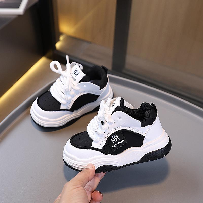 Classmate autumn new children's sports shoes children's casual board shoes girls baby bread shoes boys school white shoes