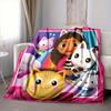 1Pc Kitty Friends Adventure Blanket Soft And Comfortable Casual Warm Camping Travel Christmas Halloween Xmas Gift M928362