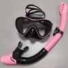 Unisex Full Dry Snorkel Mask Set Swimming Diving Silicone Snorkeling Gear