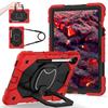 For Samsung Galaxy Tab S10 FE/Tab S9/Tab S9 FE.360° Rotating Grip Heavy Duty Protection Stand TPU+PC 3in1 Anti-knock Shockproof Tablets PC Case