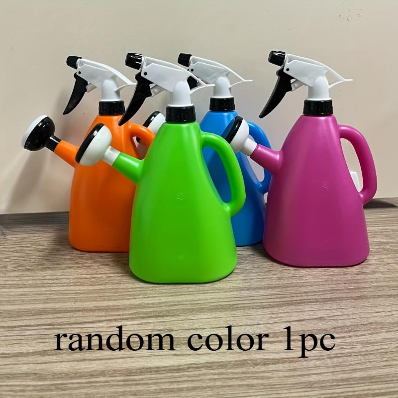 1pc Garden Watering Spray Integrated Watering Can Large Garden Watering Can Plastic Spray Bottle Watering Flowers Multi-purpose Spray Random Color 1pc