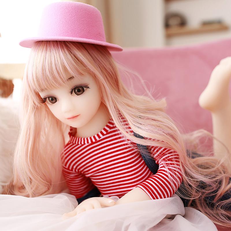Silicone Doll Real Silicone Sex Doll for Men Realistic Big Breast Ass Vagina Anal Love Doll Body length 65cm