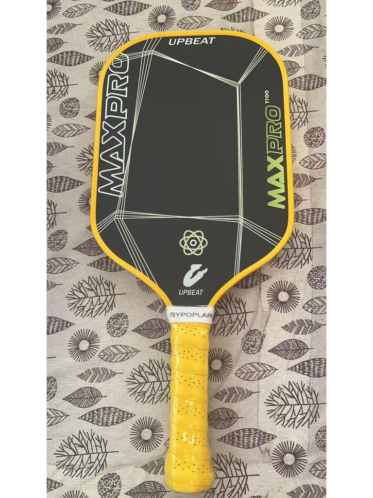 T700 Carbon Fiber Pickleball Paddle with Cloth Texture Frosting, 16mm Thickness, Professional Competition Quality.