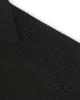 BESLOW Regular Fit Collar Knit Black