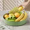 Yousheng Lazy Susan Organizer Turntable Transparent Multi-Purpose Countertop Spice Rack Cosmetic Holder 360-Degree Rotating Storage Tray
