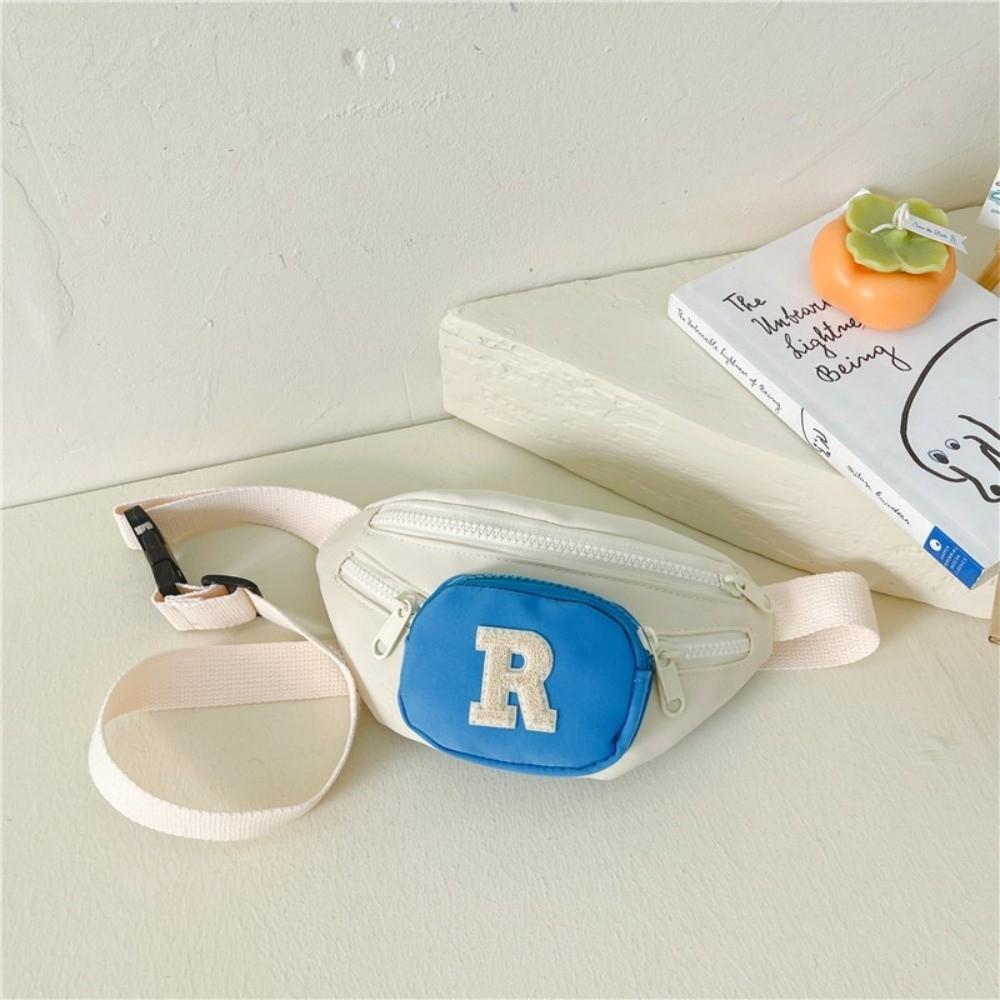 Letter Children's Waist Bag Korean Style Kids' Chest Bag Portable Kids' Shoulder Bag Girls
