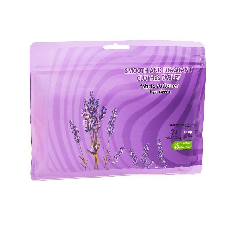 Scented Dryer Sheets for Odor and Static Removal