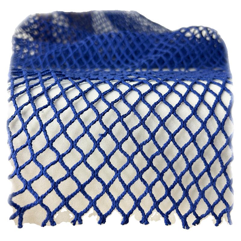 50x150cm Diamond Shaped Cotton Linen Mesh Sheer Fishnet Fabric Handmade DIY Jacket Designer Apparel Luxury Textile Material