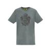 Denivita Series Graphic Tee Comfortable Printed Crew Neck Short Sleeve T-Shirt Men Tops Gray 2181B182-020