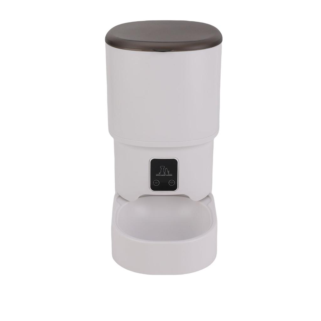 WiFi Automatic Pet Feeder 4L Large Capacity Dual Power Supply for Tuya App Remote Control Timed Smart Cat Food
