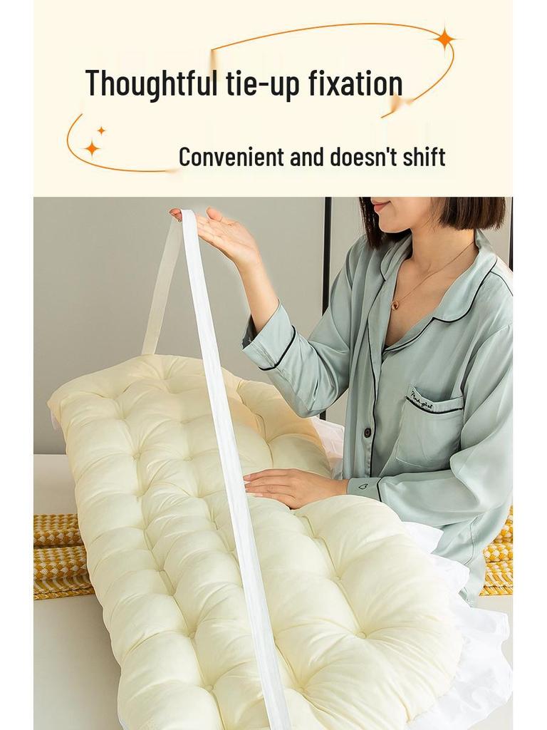 Thin Soft Headboard Cushion - Dormitory Student Backrest for Bed & Bay Window