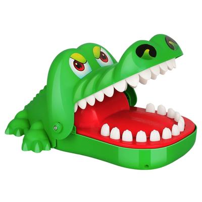 Brinquedos de Crocodilo Mordem o Dedo Jogo Multijogador de Festa Prank Adereços Truque de Morder a Mão Descompressão Brinquedo Anti-Stress