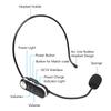 UHF-Headset-Drahtlosmikrofon Professionelles drahtloses Mikrofonset 6,35-mm-Empfänger für Lautsprecher-Sprachverstärker für Unterrichtstraining Reiseleiter Lehrer