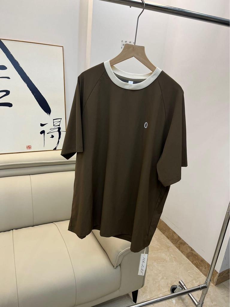 Quick-Dry Breathable Open Back Mesh Loose Outdoor Short-Sleeve T-Shirt