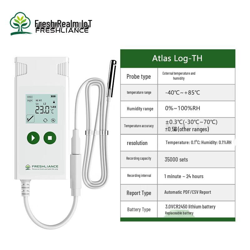 Registrador de Dados USB de Ultra Baixa Temperatura IoT Xianjing