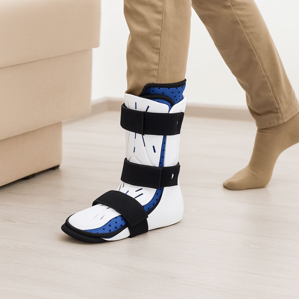 Breathable Foot Drop Corrector Adjustable Ankle Joint Varus Valgus  Postural Correction