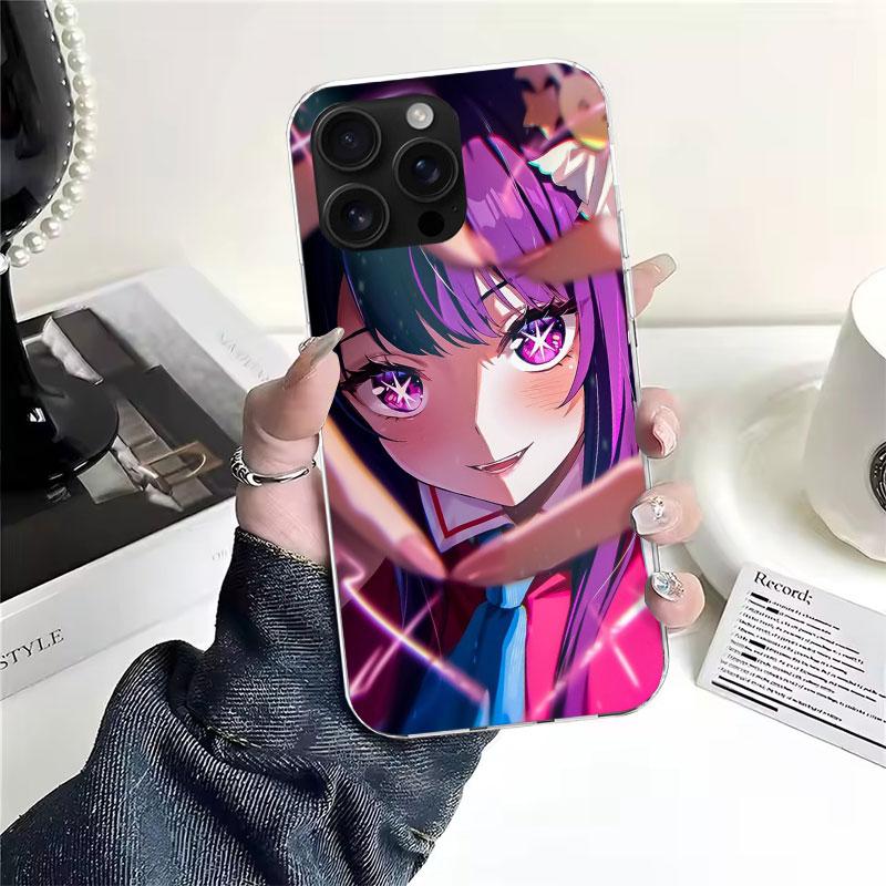 Oshi No Ko Soft Phone Case For IPhone 18 11 17 Air 16E 16 Pro Max 15 + 14 Plus 13 Mini 12 Apple 7 SE 8 Fundas Coque 11 17 Air 16E 1