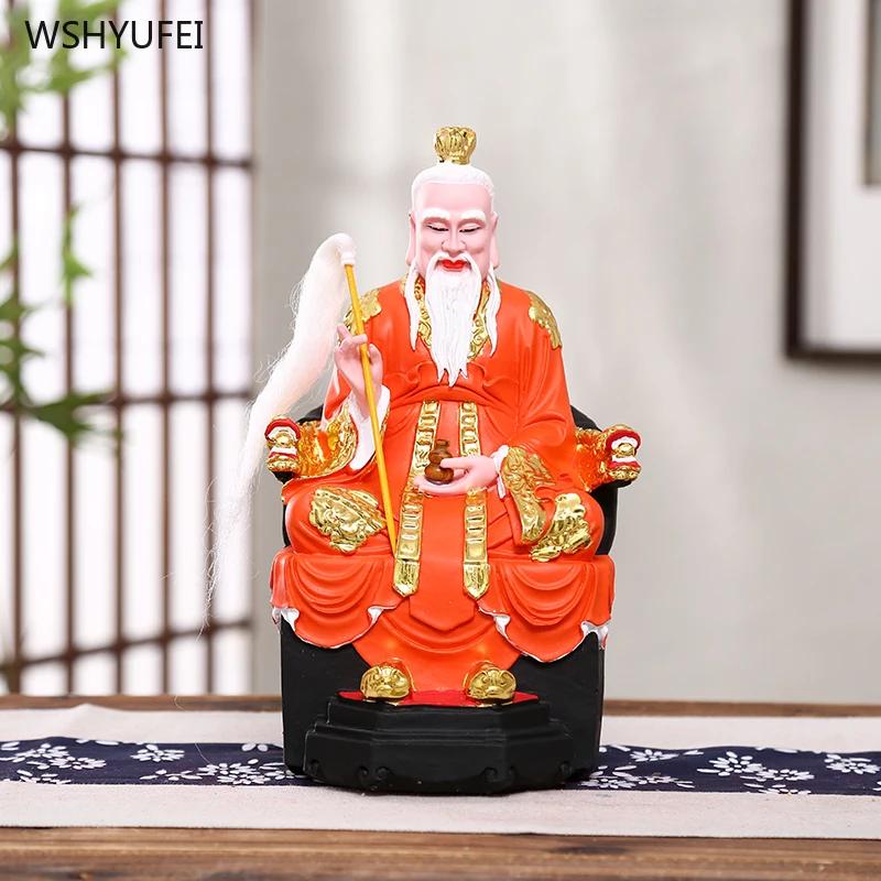 Home offering ornaments The statue of Tai Shang Lao Jun Yuanshi Lingbao Tianzun Buddha statue of TaiShang Lao Jun Taoist deities