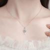 Cupid's Arrow S999 Silver Necklace - Women's Clavicle Chain Gift for Girlfriend, Birthday & Valentine's Day