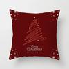 Christmas Themed Pillowcases Car Accessories Office Santa Claus Living Room Sofa Home Pillowcases