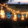 Solar-Powered Outdoor Figurine Light Decorative Flying Insect Hanging Lamp Metal Realistic Insect Light for Outside Decor