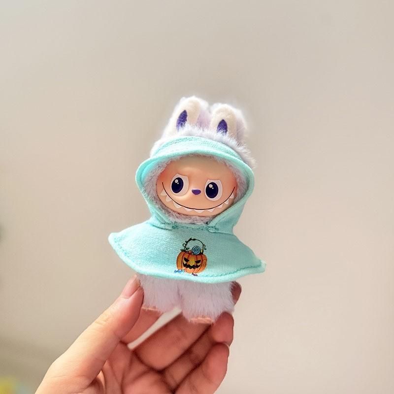 10Cm Mini 4.0 Oblečenie Vianočný Elf Plášť Plášť Rabub 4. Generácia Detské Oblečenie Prívesok