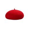 Plush Women Wool Berets Cloud Artist Hat Vintage Painter Caps  Ladies