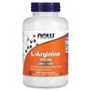 NOW Foods, L-Arginin, 500 mg, 250 Vegetabiliska Kapslar
