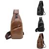 Mens Sling Bag With Usb Charging And Multiple Interior Pockets**