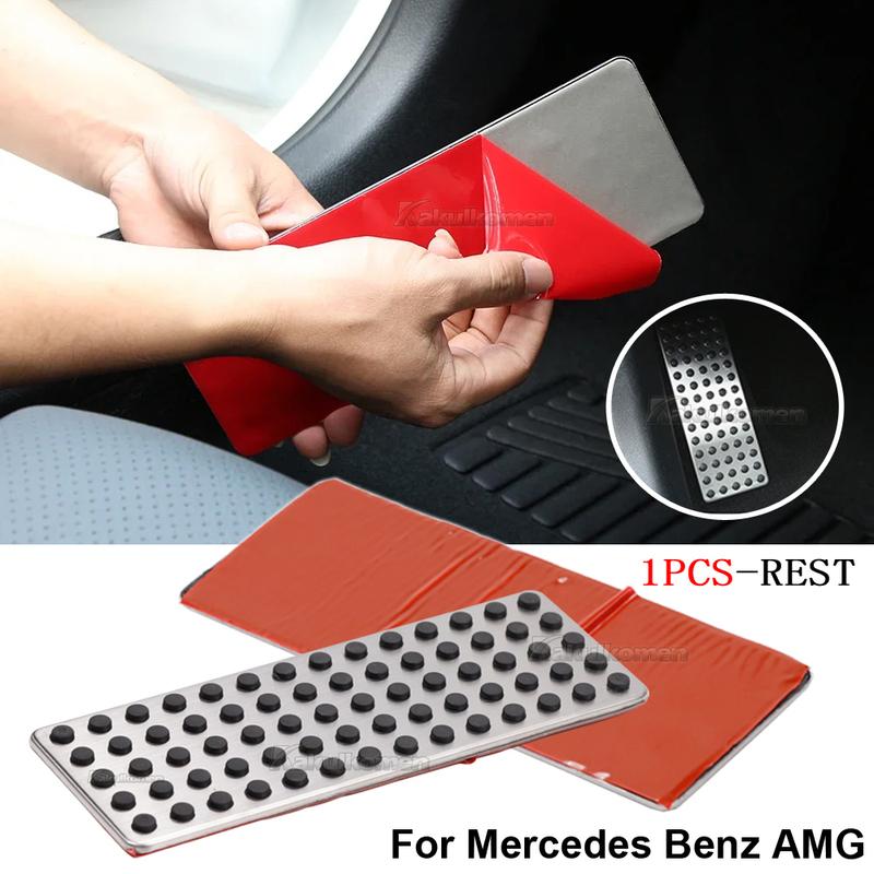 Car Pedals Cover Brake Accelerator Foot Pedal Pad Accessories For Mercedes Benz AMG W203 W222 W213 W205 W204 W211 W212 W210 W218