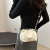 Stylish Korean Bucket Bag For Women Soft Textured Casual Crossbody Purse In Four Colors