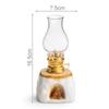 Oil Lamp Ceramic Ghee Lamp Retro Lamp Household New Chinese Ornament Atmosphere Light Night Light Buddha Lamp