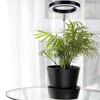 LED Grow Light Full Spectrum Plant Light Height Adjustable Retractable Small Potting Supplement Light 10 Gear for Indoor Plants