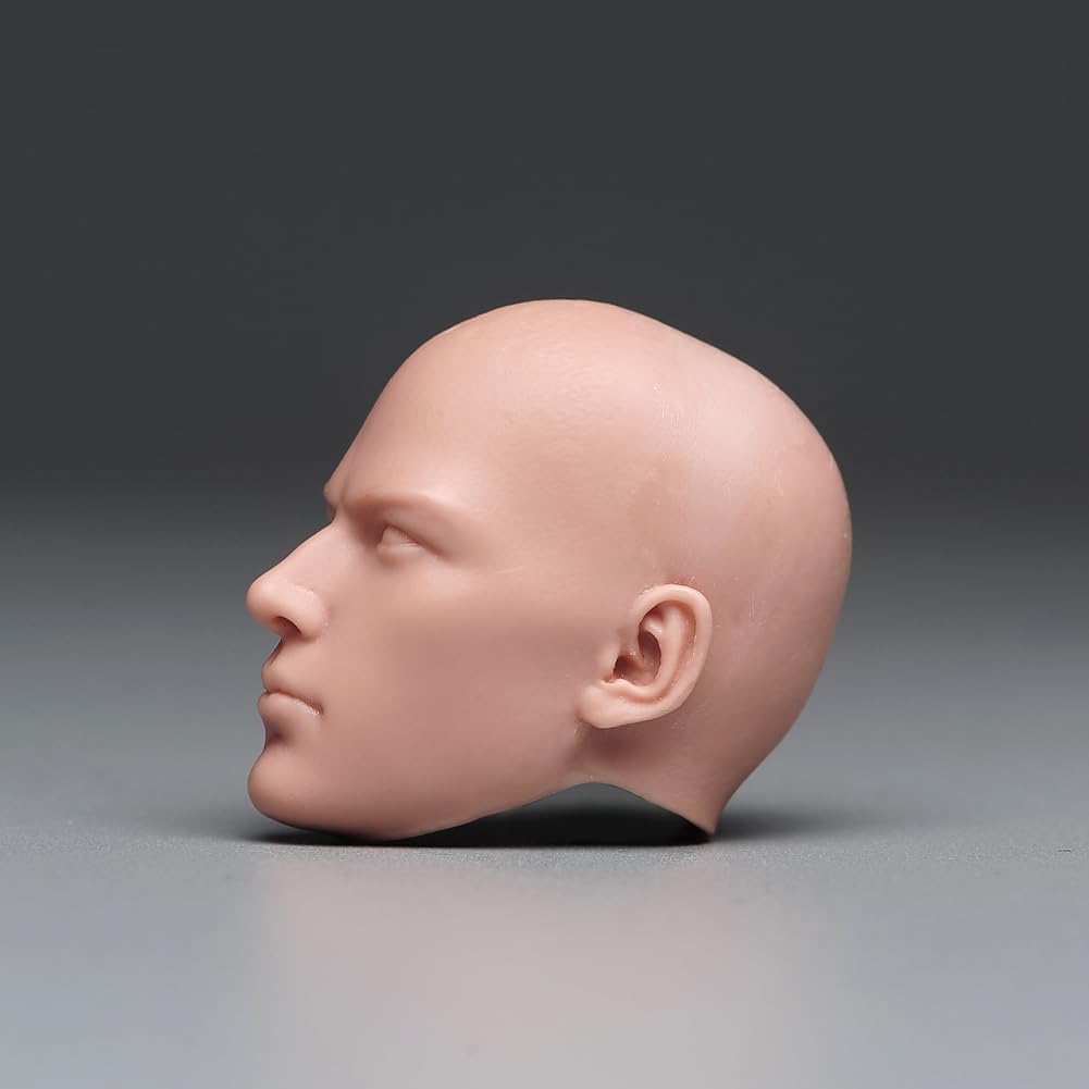 1/6 Scale Male Head Sculpt Monk Bald Man Head for 12inch Phicen,TBLeague Action Figure