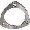 2" 3 Bolt Exhaust Flange Exhaust Gasket Exhaust Flange Connection Kit Fit for 51mm Exhaust Stainless Bros SS304-1 Pcs Flange and 1 Pcs Gasket