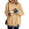 Women's Casual Printed Long Sleeve Sweatshirt with Design, Loose Fit Pullover Top