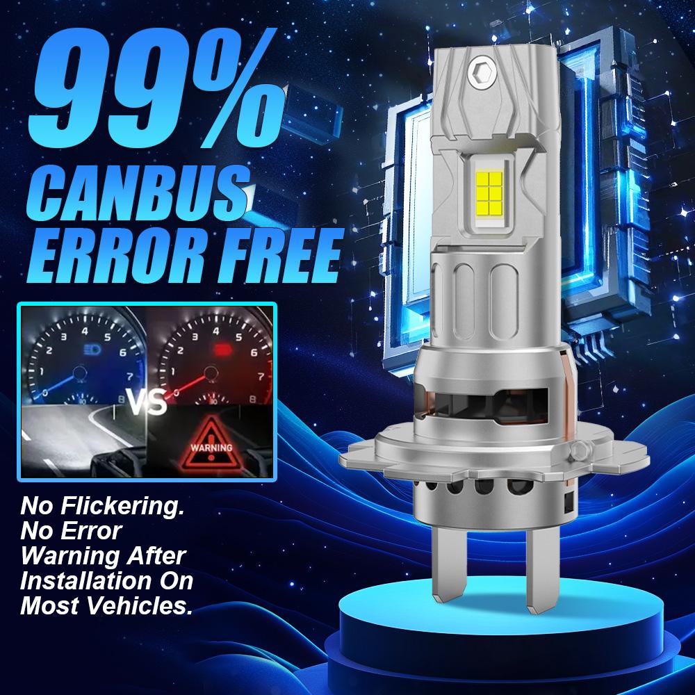20000LM H7 LED Headlight Kit Mini Bulb  CSP 3570 for Car Headlamp Auto Fog Lamps Canbus H7 Led Turbo Automobile 12V 6000K