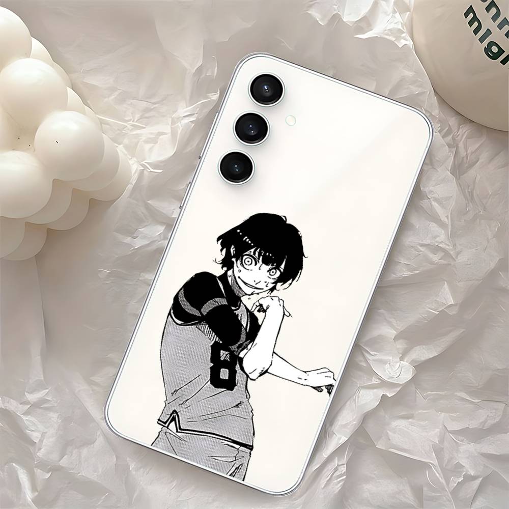 

B-Bachira M-Meguru Phone Case For Samsung Galaxy S25 S24 S23 S22 S21 FE Ultra Plus A32 A53 A13 A31 Soft Cover S20lite5G