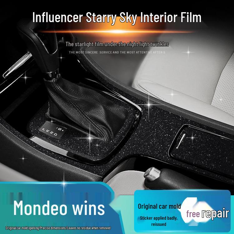 Starry Sky Matte Film for 07-13 Mondeo Interior Modification - Damage-Free Replacement