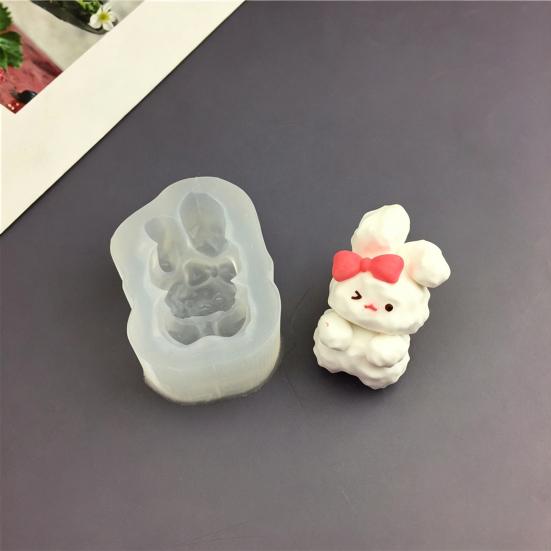 Yousheng Cartoon Animal Silicone Mold Food-Grade Baking Mold for Rice Balls Chocolate Resin Soap Cake Decorations Easy-Release Heat-Resistant DIY