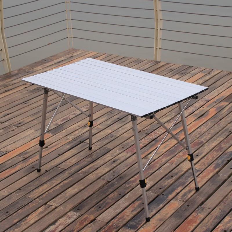 OIMG Outdoor Adjustable Folding Picnic Table