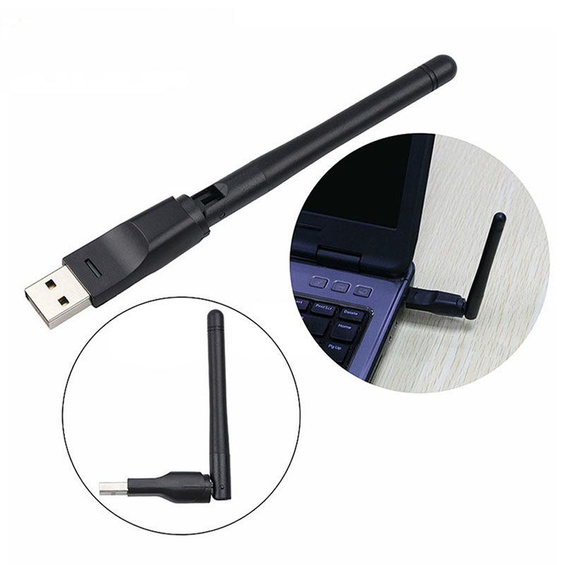 Mini USB WiFi Transmitter & Receiver 150M 2DB Network Adapter RT8188 7601