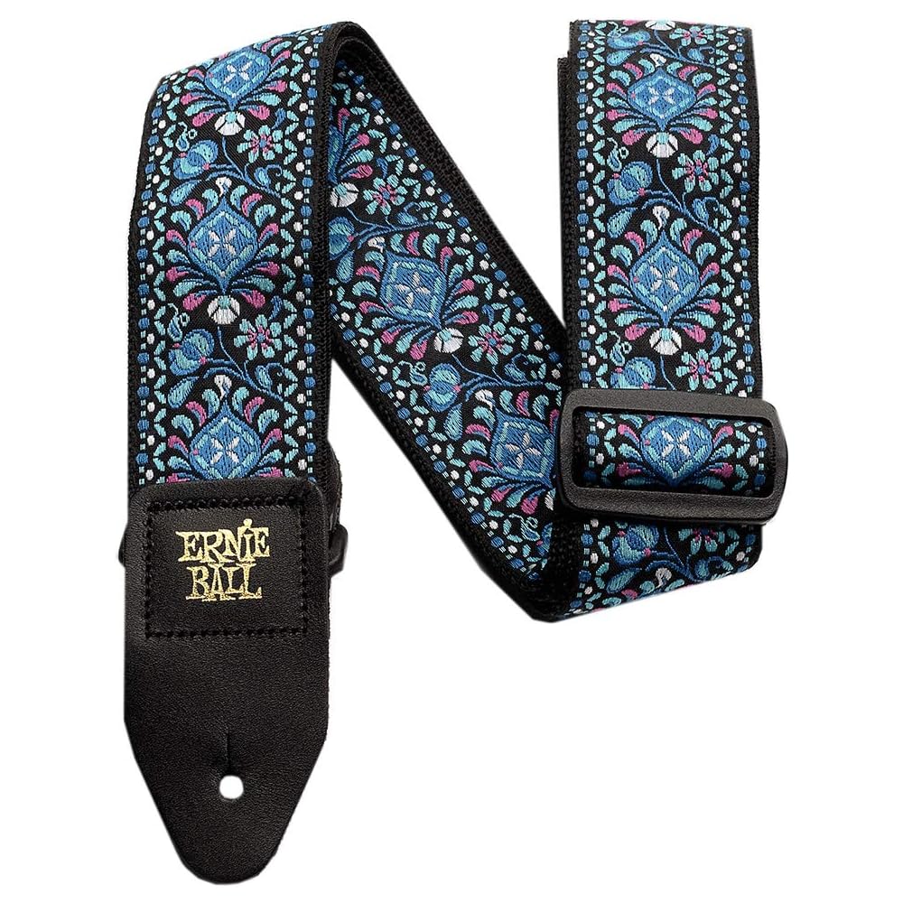 ERNIE BALL 4097 Indigo Orchid Jacquard Guitar Strap