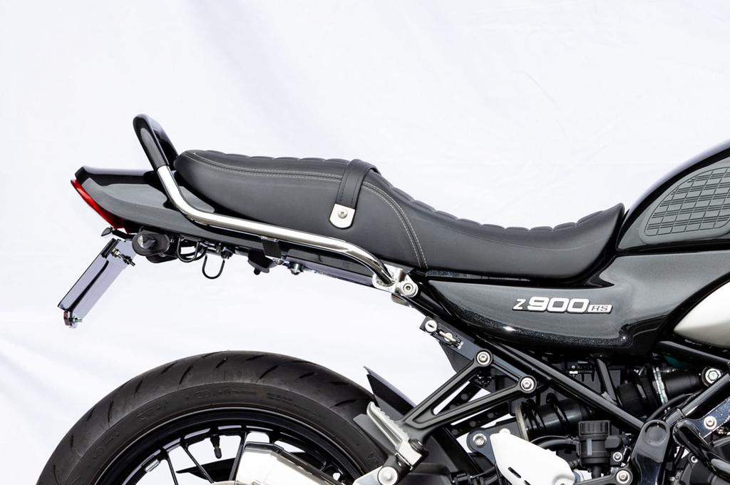 Kijima Motorcycle Tandem Steel with Chrome Plated and Rubber Part Number Z900RS/CAFE ('18-) Parts Grips, Coating, 210-5443