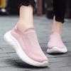Women's Black Pink Blue Grey Sport Shoes Men Casual Slip on Socks Shoes Couple Jogging Sneakers for Students Plus Size