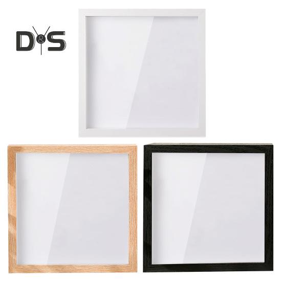 Biljettskugglåda med spår Träram Reseäventyr Arkivlåda Fyrkantig biljettstämpel Brev Foto Minnesak Förvaringslåda Skrivbordsdekoration