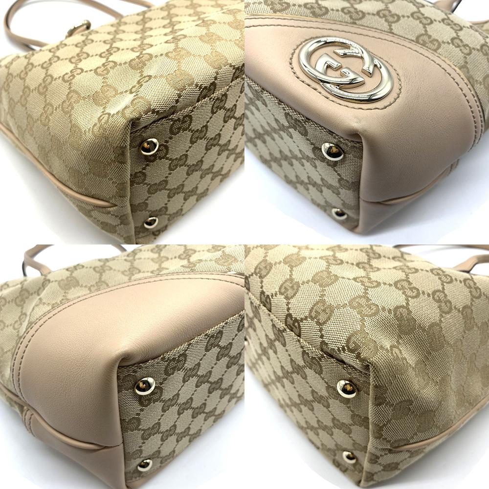 Used GUCCITote Bag leather unisex