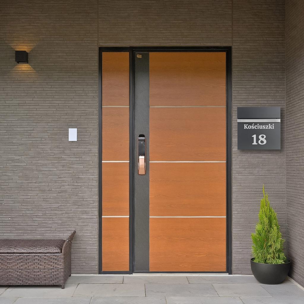 Norton Anthracite Letterbox With Inscriptions