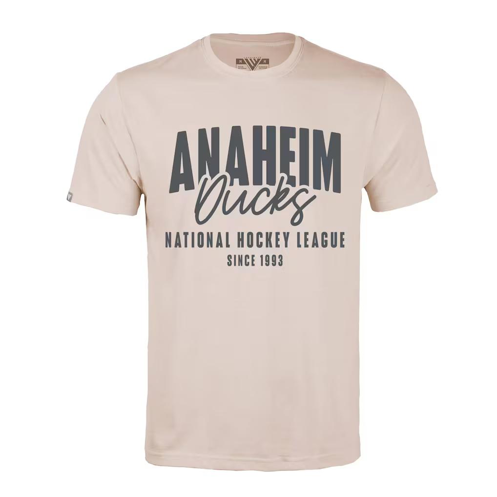 Anaheim Ducks Primary Logo TShirt Fashion Men and Women Streetwear Summer  Comfortable Short Sleeve Breathable Vintage Tee