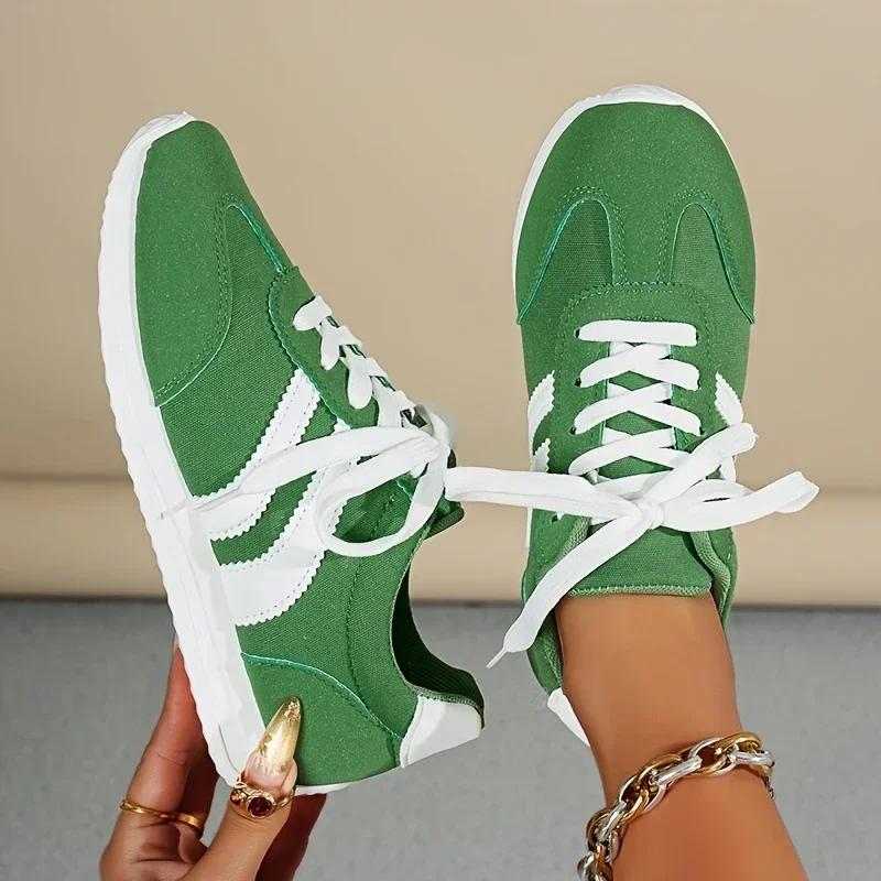 Fashion Women Sneakers Spring Lightweight Comfort Vulcanized Flat Shoes for Women 2025 New Fashion Trend Casual Platform Sneakers Female